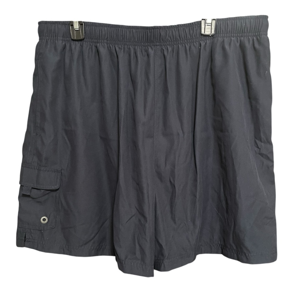 Islander Charcoal Cargo Shorts with Relaxed Fit